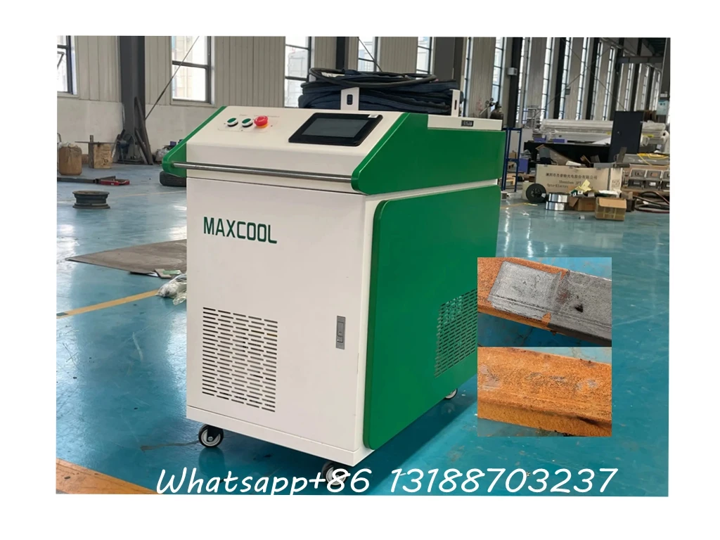 

1000w Industrial Laser Cleaning Machine Rust Paint Wood Laser Cleaner Rust Remove Updated High Efficient