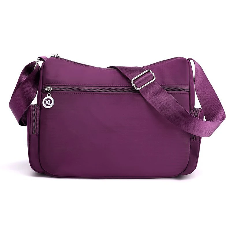 Bag Women's Large Capacity Shoulder Bag Waterproof and Wear Resistant Multi Pocket Commuter Leisure Outdoor Crossbody Bag image 4