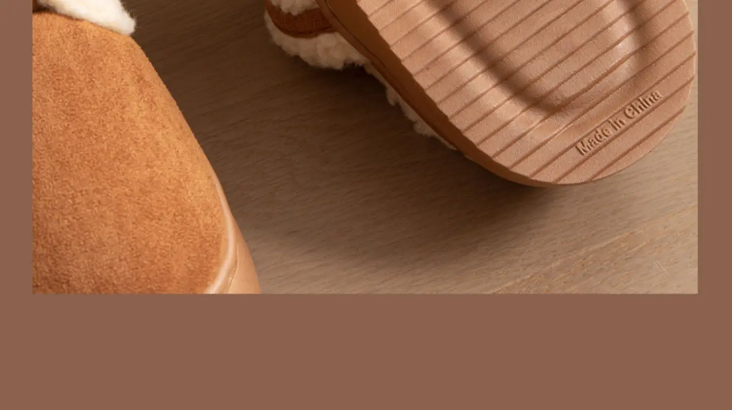 Shevalues Verstellbare, mit Fleece gefütterte Baumwollschuhe für Damen, rutschfeste Outdoor-Hausschuhe, Winter-Slipper, flauschige, gemütliche, warme Schuhe – Detail 13