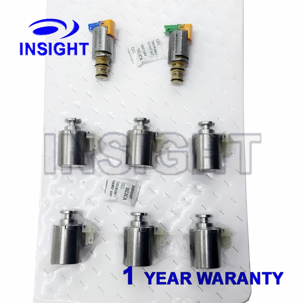 

10R60 10R80 Automatic Transmission Solenoid Kit – 8Pcs Genuine New for Ford Raptor F150 Mustang Roadrunner 2.2 Explorer
