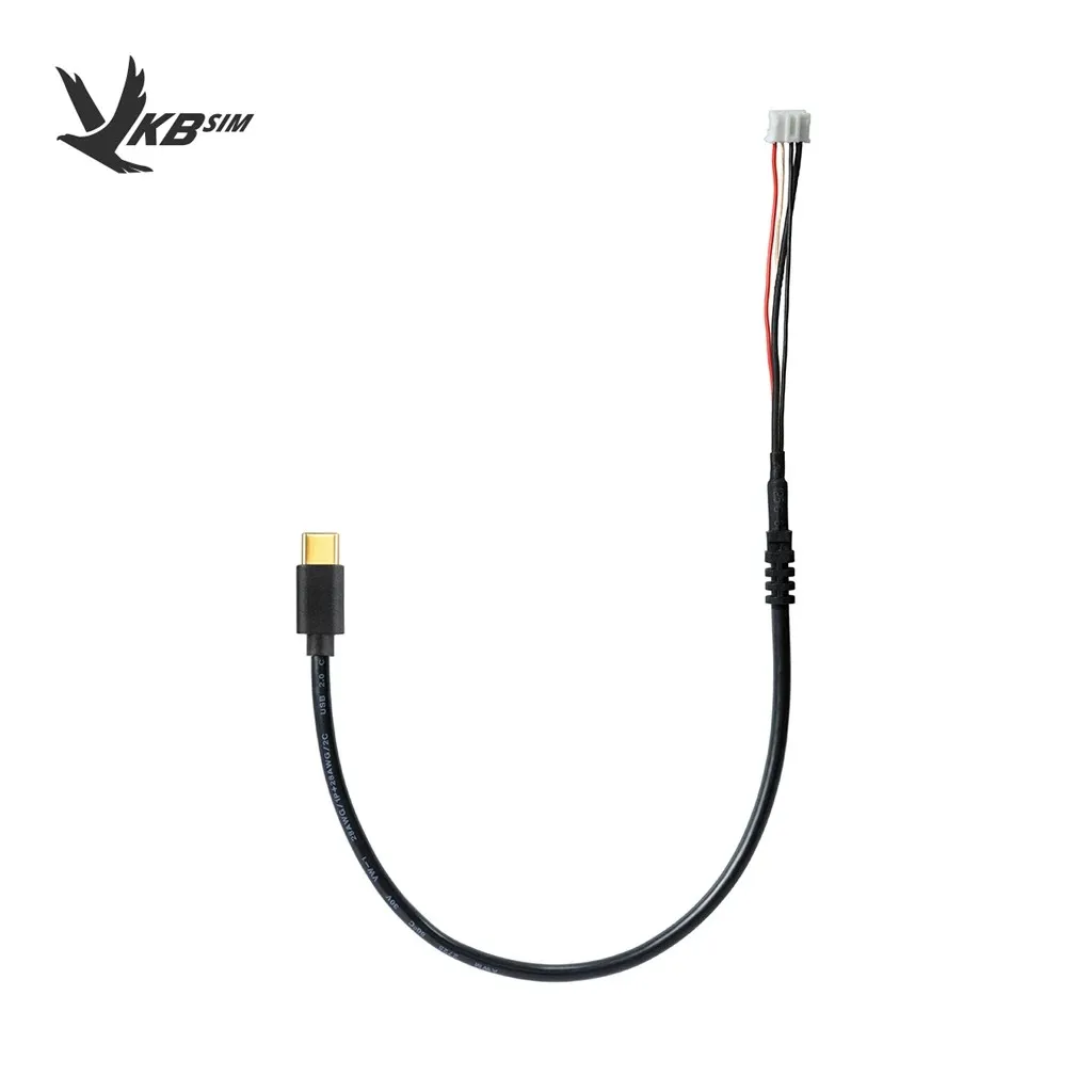 Vkbsim | Cable VKB Private Line Compatibility Gladiator NXT Series STECS series Cable(Type-C–JST)-35cm,Cable(Type-C–JST)-80cm
