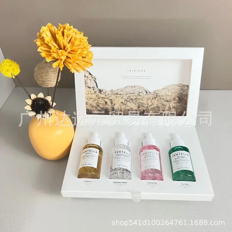 

Skin1004 Centella Asiatica Essence Limited Edition Set Box Набор для ухода за лицом Успокаивающая четырехцветная эссенция Уход за кожей Ангел
