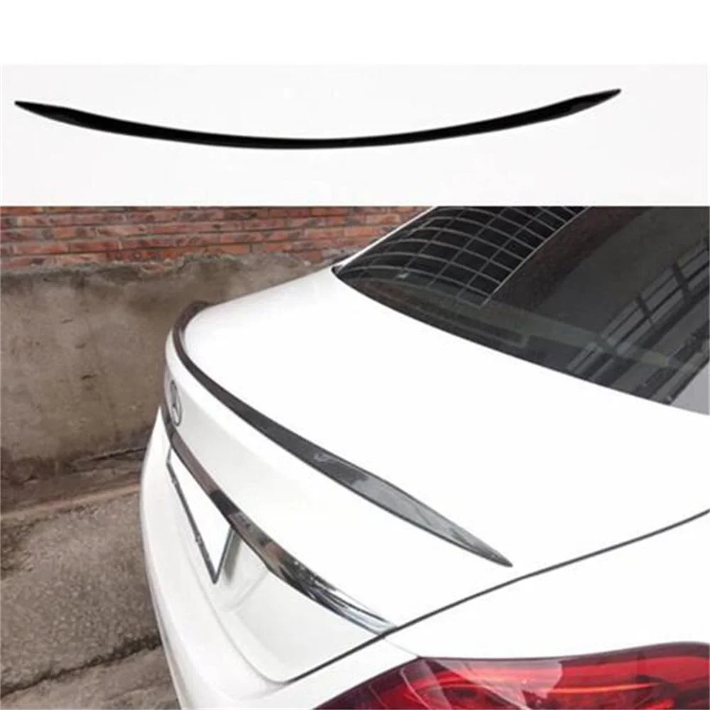 For Mercedes Benz W205 Spoiler 2016 2017 2018 2019 C180/C200L/C230 C63 C-class spoiler Car Rear Wing Color Rear Spoiler