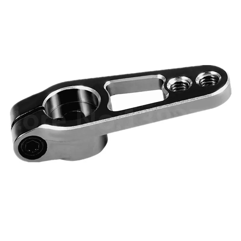 Brazo de bocina Servo de aleación de aluminio 25T, 31mm para coches 1/10 TRX4 Sakura D4 RC, piezas de accesorios universales para orugas de deriva