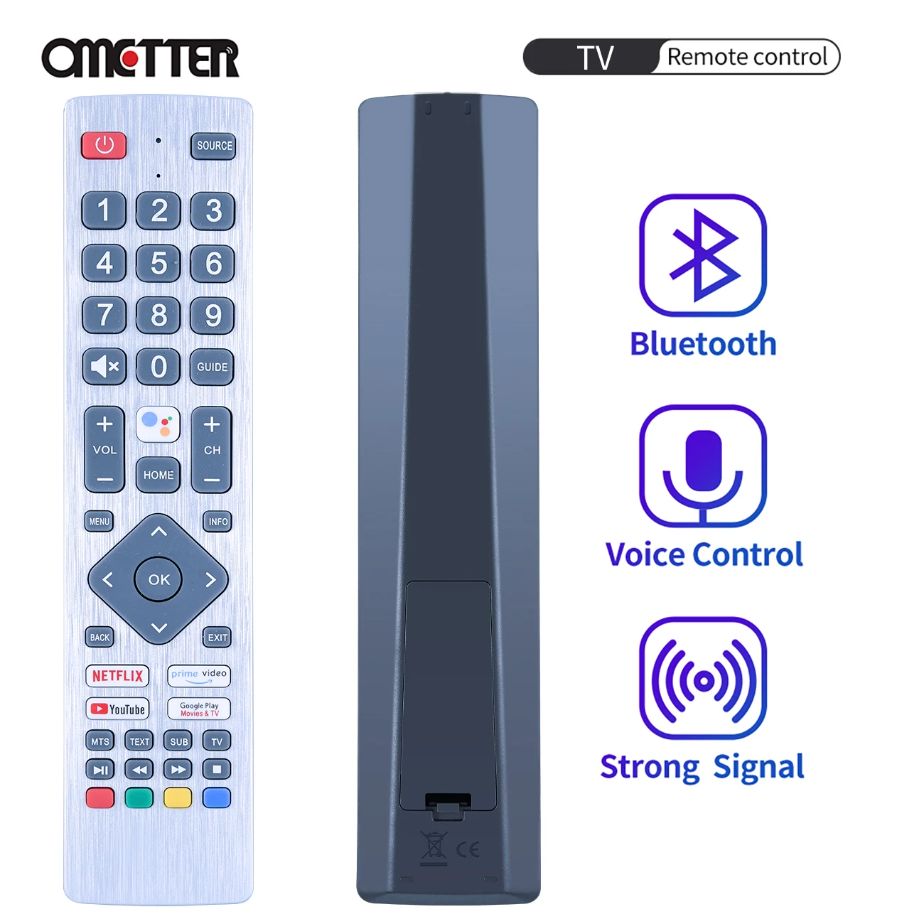 Remote Control SHWRMC0133 for Sharp 40BL2EA 40BL3EA 40BL4EA 40BL5EA 50BL2EA 50BL3EA 50BL4EA 50BL5EA 55BL2E TV without Voice