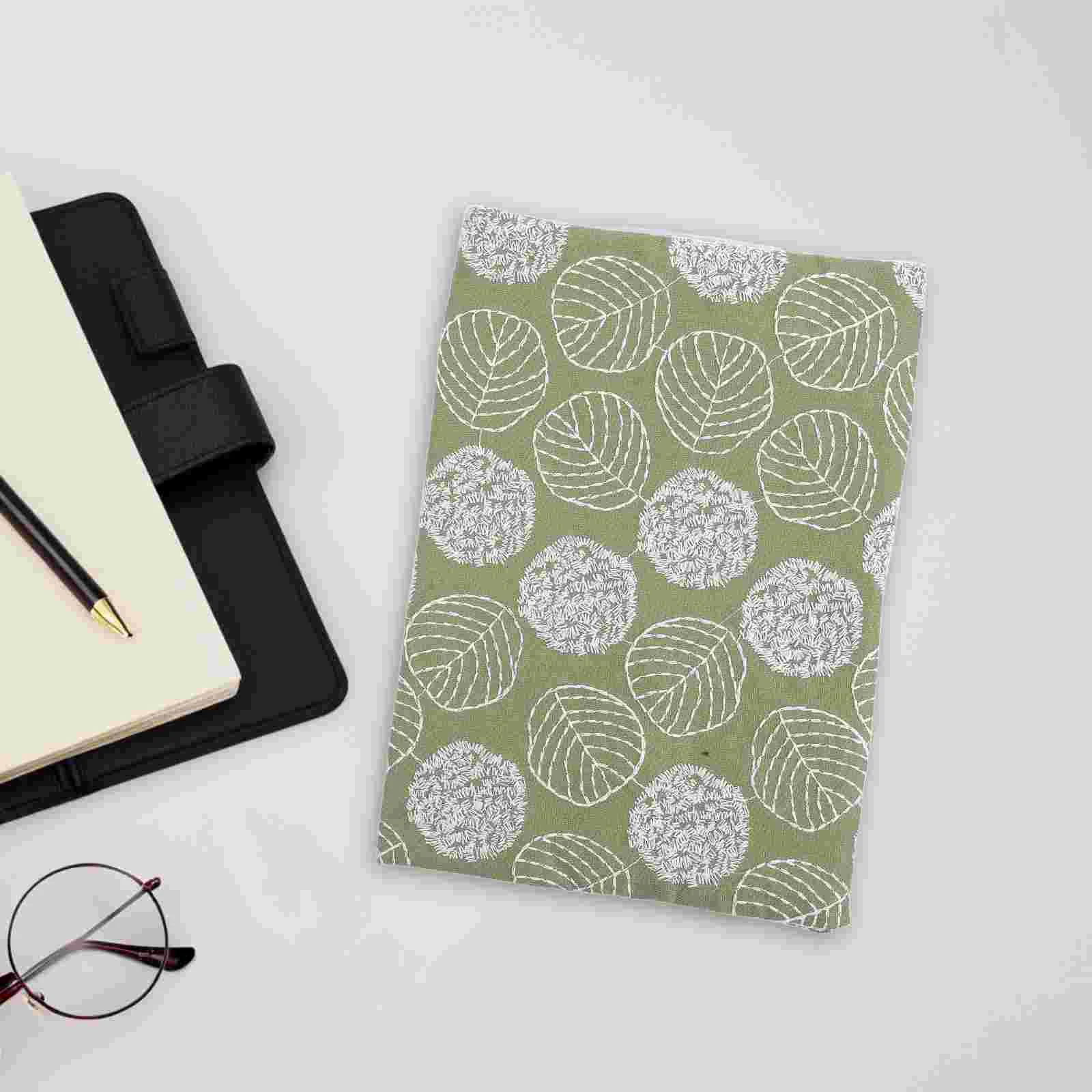 Reusable Stretchable Book Covers for Paperbacks Soft Fabric Book Covers Washable Cloth Book Cover for Protecting Journals Notebo