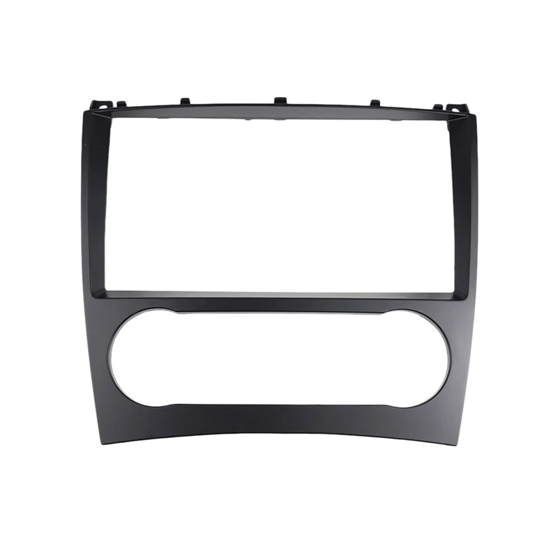 M93K-marco de coche Fascia marco de coche Fascia Kit de Panel de tablero de Audio de plástico 9 pulgadas para Mercedes Benz Clase C W203/CLC W203 Radio GPS Andr