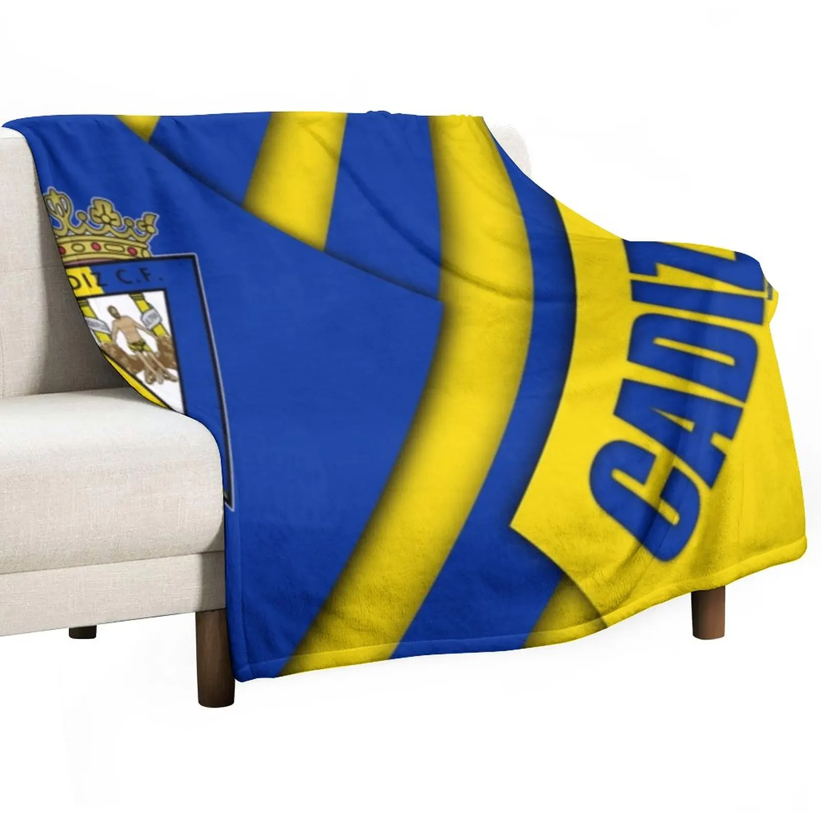 

CADIZ FC Throw Blanket Hairys Nap Decoratives For Sofa Thin Blankets