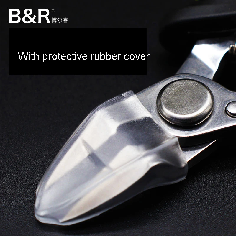 B&R TS-140 Precision Cutting Pliers Rear Force Spring Design Multi Functional Hand Tools Original High Quality Micro Shears