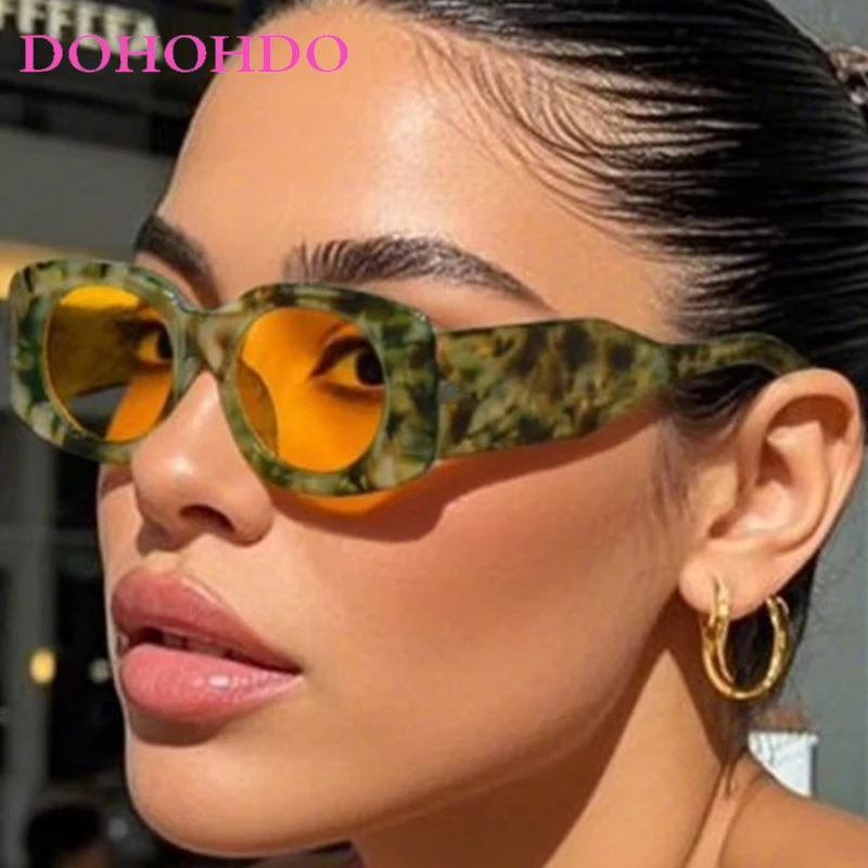 

Trendy Brand Design Square Oval Women's Sunglasses New Luxury Big Frame Men Sunglass Outdoor Travel Eyewear Ladies UV400 Lunette