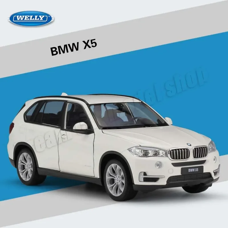 

WELLY 1:24 BMW X5 Range Rover Sport Land Rover Aurora Die-cast Alloy Car Model Toys Collectible Miniature Cars Model Decoration