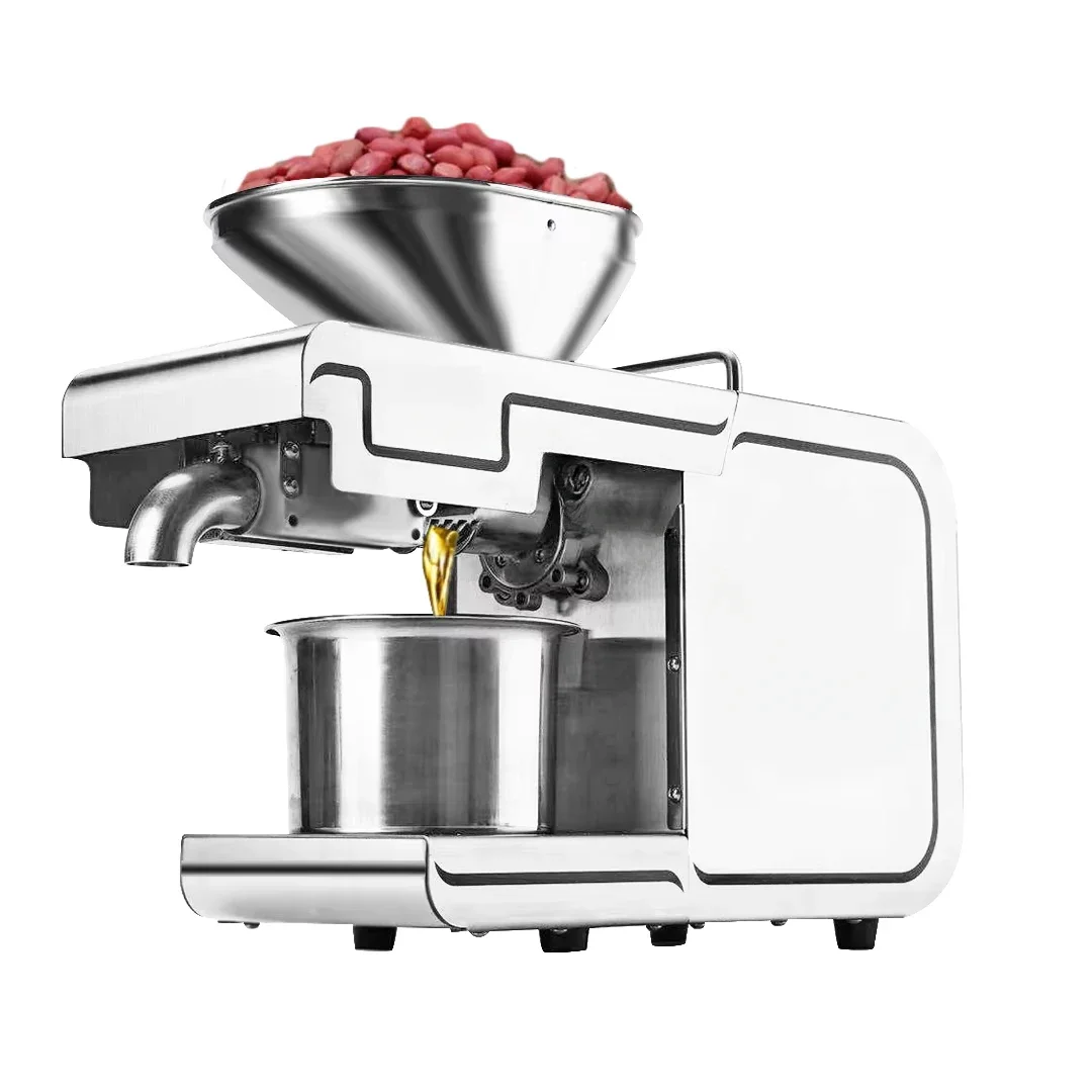 exquisite craftsmanship New oil press peanut sesame sunflower walnut soybean seed extractor hydraulic cooler
