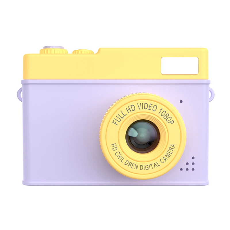 Cute Cartoon Full HD Video Digital Camera Instant Mini Camera Children Fun Birthday Gift Portable Sports Photo Camera