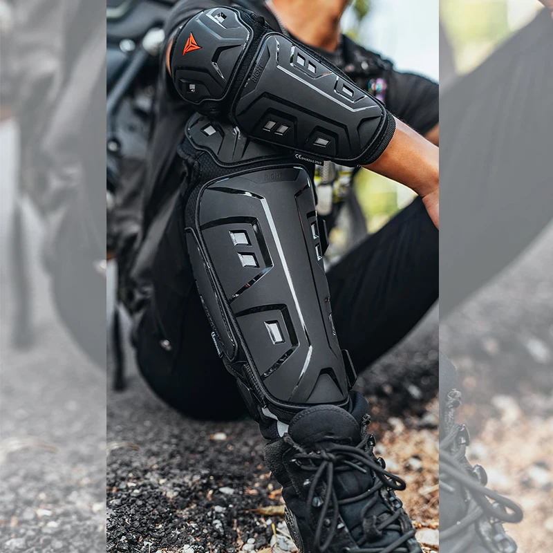 2/4pc Adult Motocross Knee pads Snowboard Motorcycles Protective Gear Elbow pads protection Motorcycle Kneepads