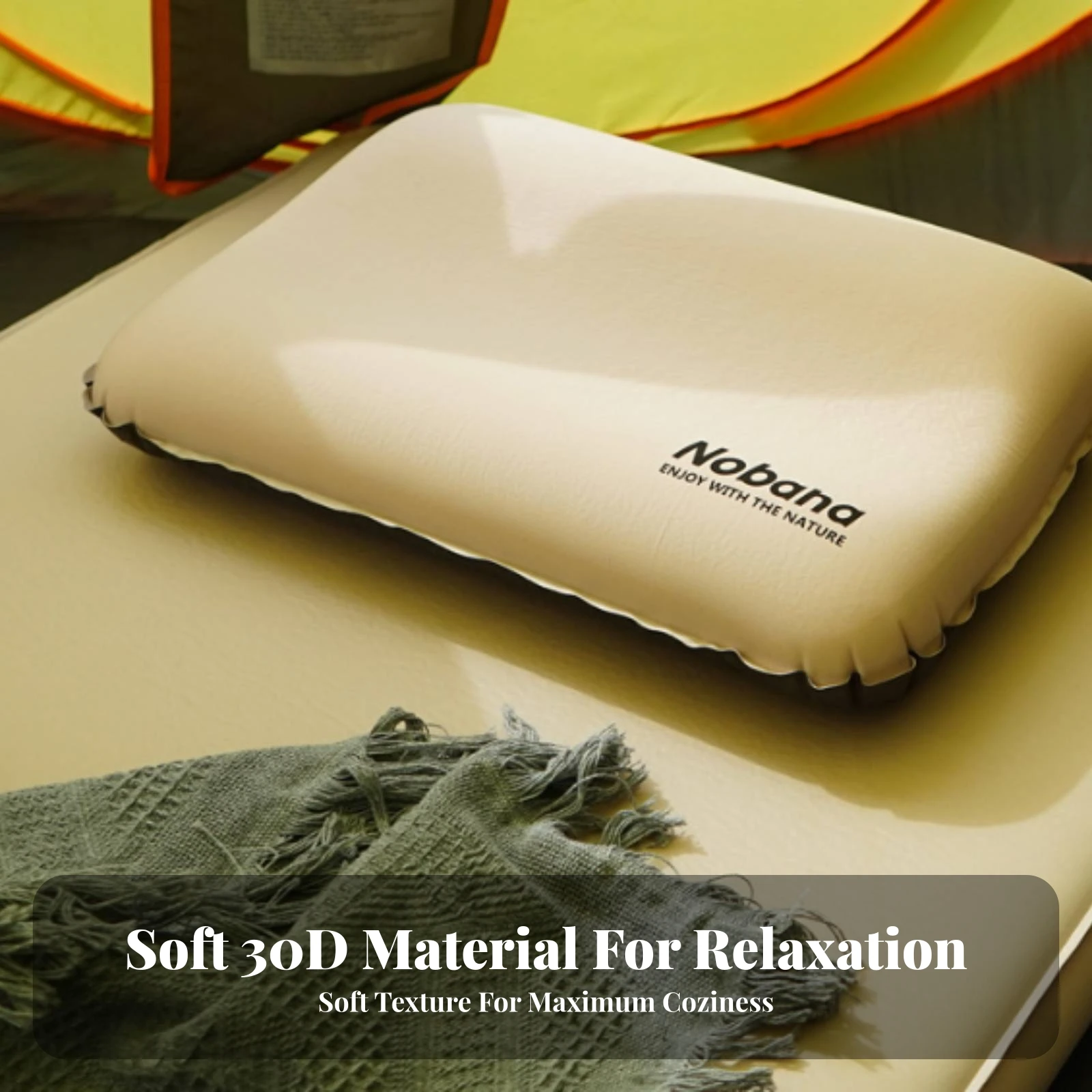 Bantal Tiup Otomatis dengan Ka - Outdoor Camping Inflatable Tent ulasan dan harga