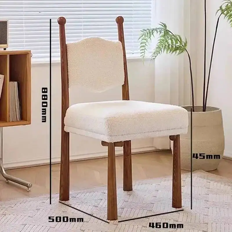 كراسي فاخرة على الطراز الأوروبي الحديث الإيطالي المريح لتناول الطعام، كراسي أثاث المطبخ العصرية الجميلة #2