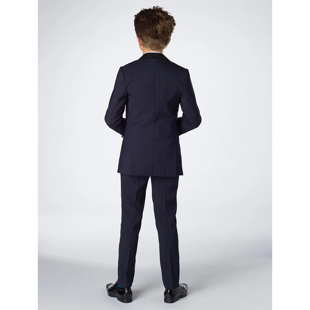 Luxury Boys Suit Set Graduation Ceremony Custom Slim Fit Blazer Vest And Pants Formal Children Gala Elegant Costume 3 Pieces