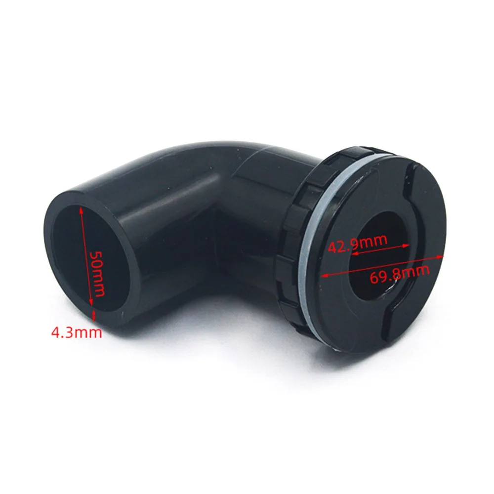 New 20~50mm Drainage Connector PVC Pipe Waterproof Drain Joint Thread Overflow Aquarium Pipe Fish Tank