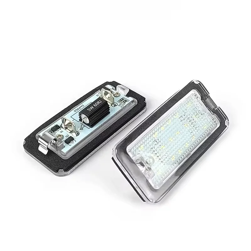 2pcs CANBUS SMD LED License Plate Light For Fiat 500 500C Fiat Abarth 500 500C 2007-2016 Car-Styling Number Lamps Accesorios
