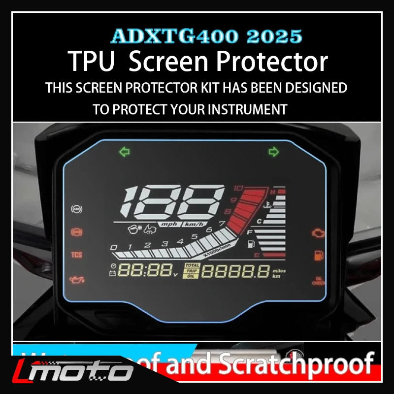 

Motorcycle Instrument film display screen high-definition sticker film accessories For SYM ADXTG400 ADX GT 400 adxtg 400 2025