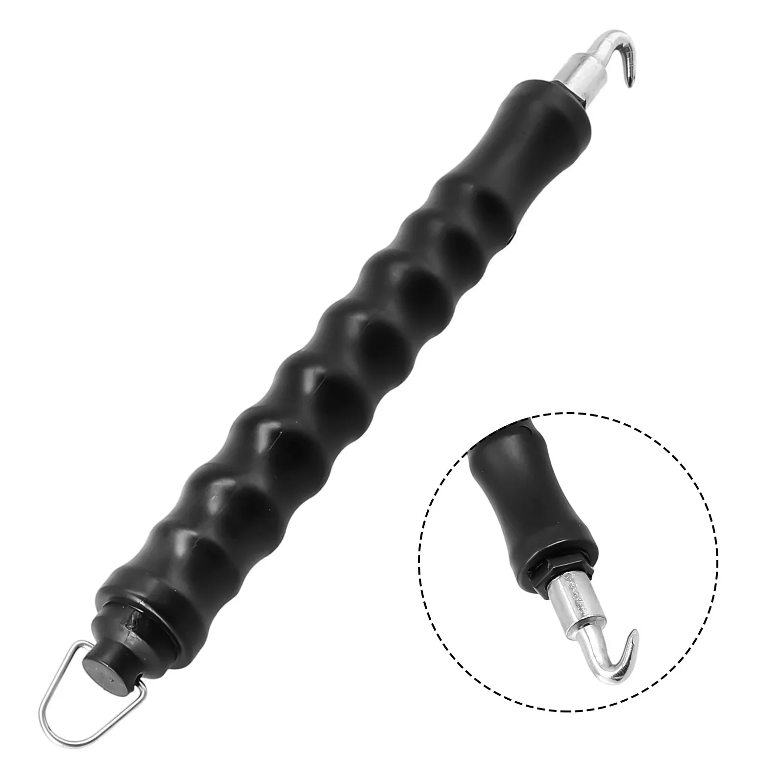 1X High Qualit Tie Wire Twister Twister Recoil And Reload Reducing Hand Fatigue Rubber Handle Securely Tools 12 Inch