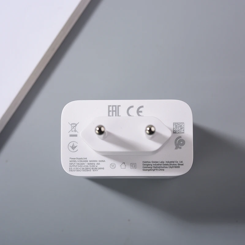 80W Original OPPO SuperVooc Charger EU US Fast Charging Adapter USB Type C Cable For OPPO Reno 13 12 11 Find X8 X7 X6 Pro Ace 2 - náhled 3