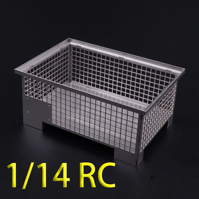 1:14th مقياس 1 قطعة سلة البضائع المحاكاة المعدنية ل Tamiya مركبة يتم التحكم بها عن بُعد سكانيا 770S R620 فولفو بنز أروكس مان TGX اكسسوارات السيارات #1