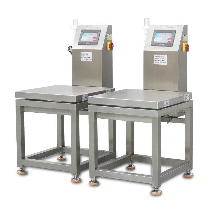 Carton large-scale check weight automatic desktop scale stainless steel material overweight fast weight sorting machine
