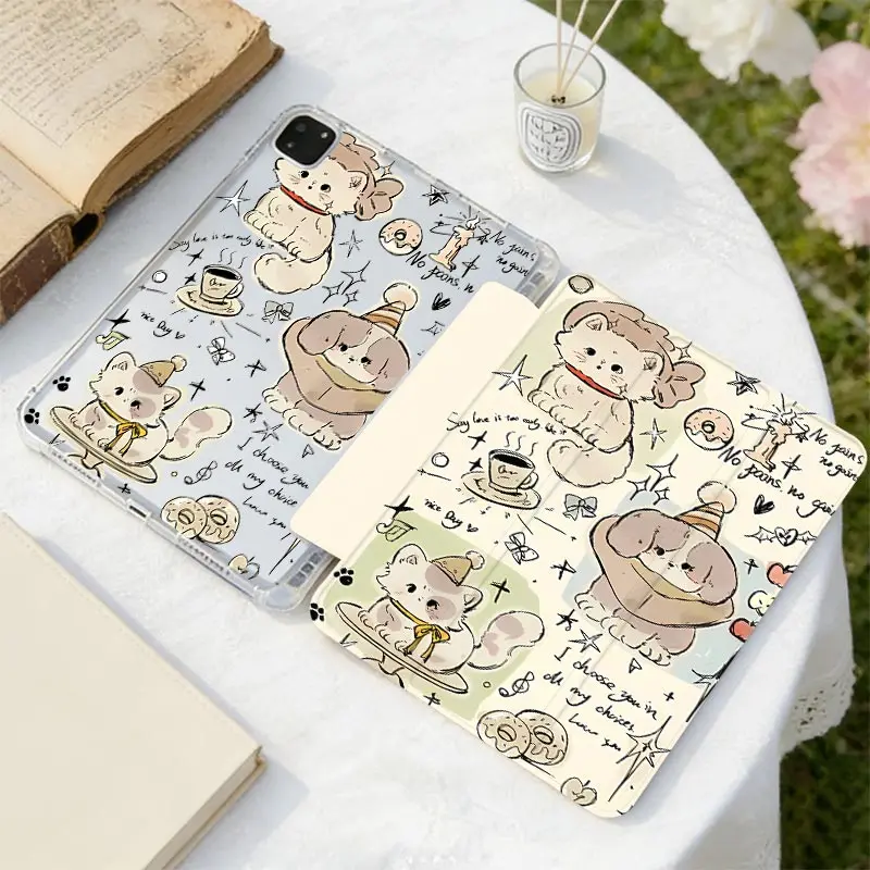 

Pencil Slot Funda Case For Samsung Tab S7 S8 S9 11 Tab A11 A9 8.7" Plus 11" A8 Tab S6 Lite 10.4 inch Samsung S10 S9 12.4 inch
