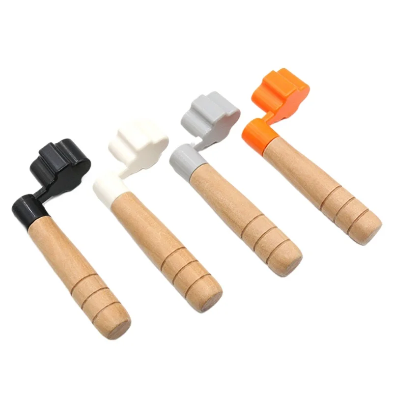 

3pcs Wooden Handle Guitar String Winder Peg Winder Guitar Tuning Tool Hex Key Adjustment Rod Guitar Accessories Wholesale