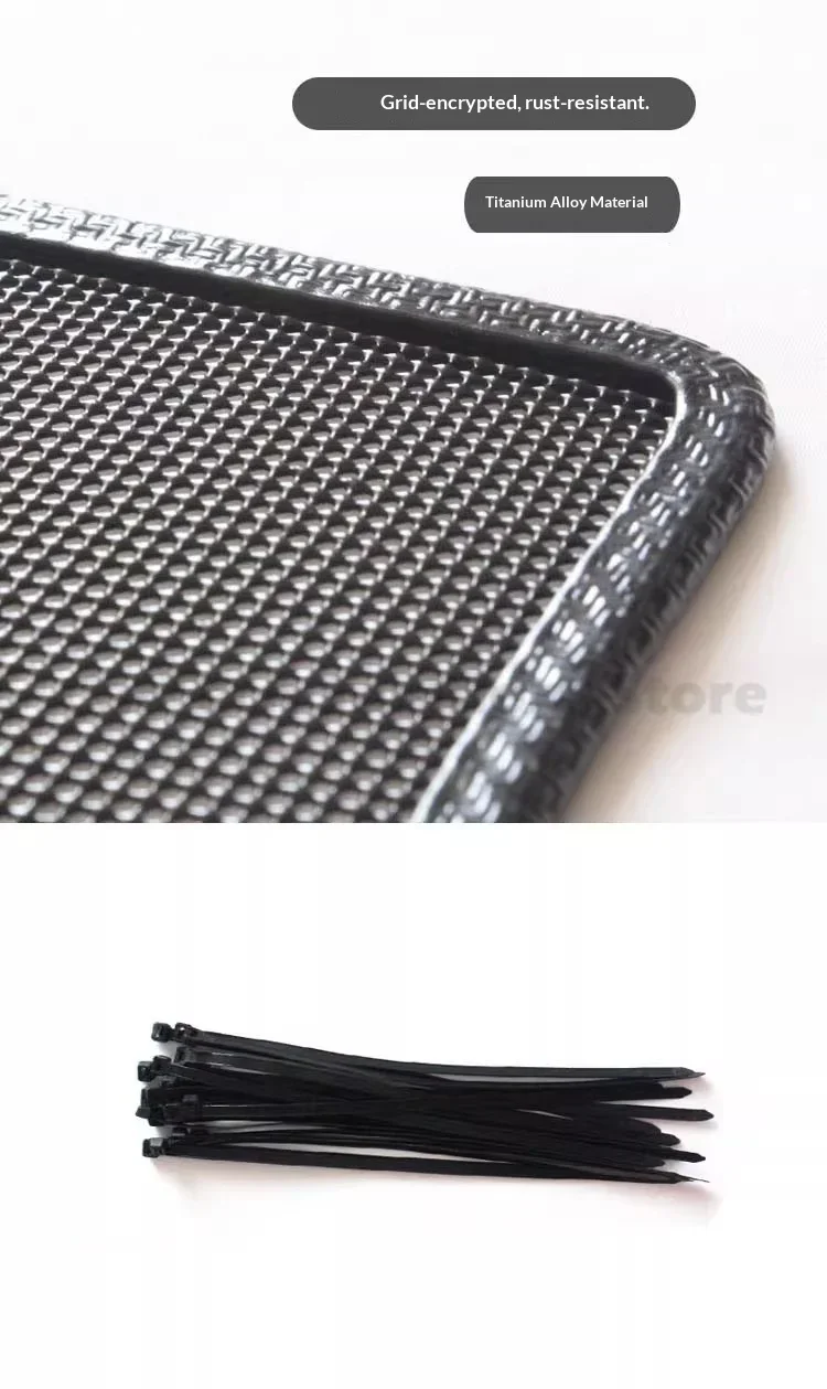 Special for Hyundai MUSA insect-proof net, water tank grille protection net, dustproof anti-wadding exterior parts view 6