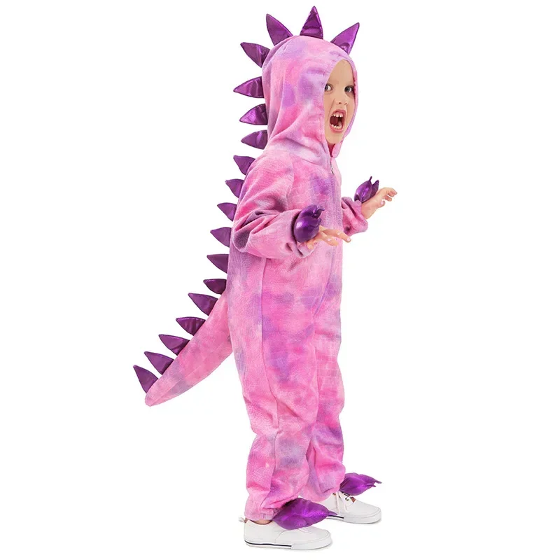 Halloween Children Dinosaur Costumes World Tyrannosaurus Cosplay Jumpsuits Stage Party Cos Suits For Kids Christmas Gifts 2024