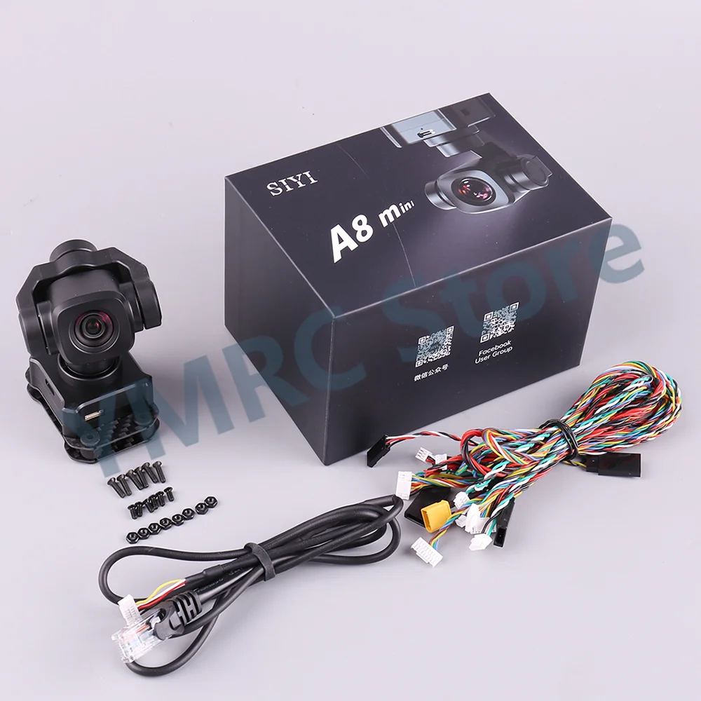 

SIYI A8 Mini 4K 8MP Gimbal Camera AI Smart Identify and Tracking HDR Starlight Night Vision Mini 3-Axis Stabilizer