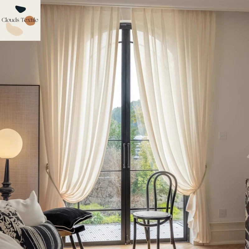 

Custom Size！！European Mirror Striped Sunscreen Fashion Curtains for Living Dining Room Bedroom Elegant Atmosphere Decor Window