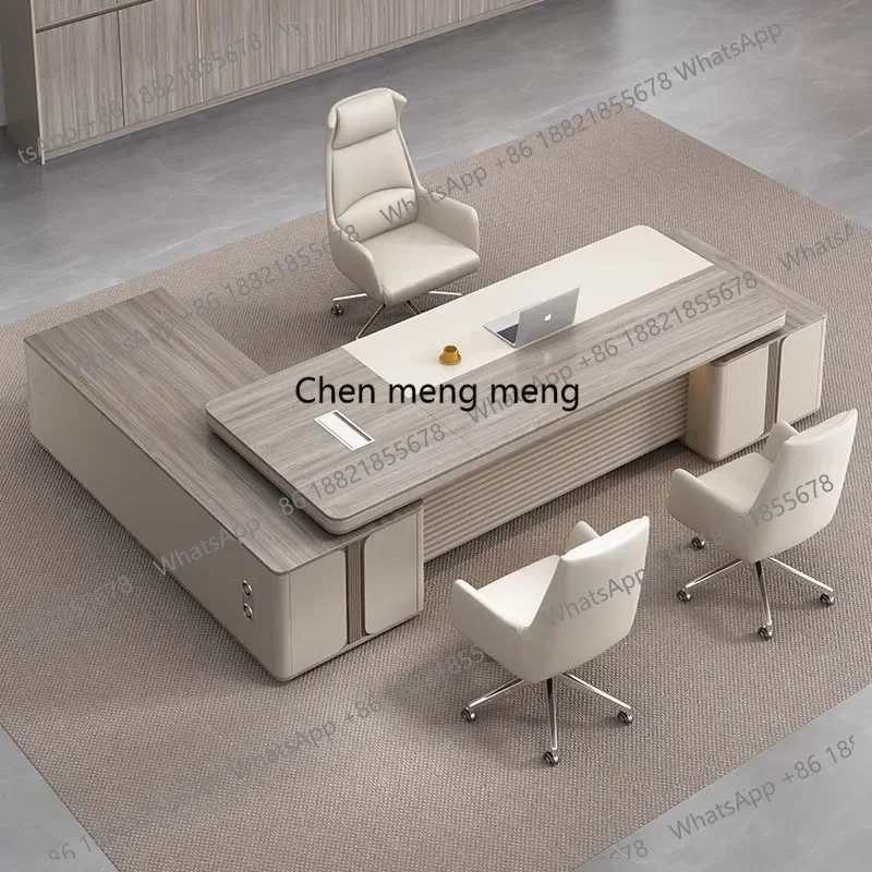 BBB Designer L Shape Office Desks Asthetic Manager Work Corner Executive Desk Desktop Modern Escrivaninha Home Office