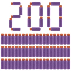 200Pcs Worker Gen.3 하이 엔드 버전 짧은 다트 야외 촬영 연습 Nerf 시리즈 블래스터 용 소프트 다트