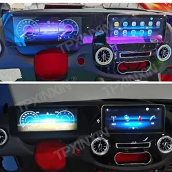 For Mercedes Benz V Class Vito Viano 2016 - 2020 LCD Dashboard Digital Instrument Virtual Cockpit Cluster Speedometer Unit