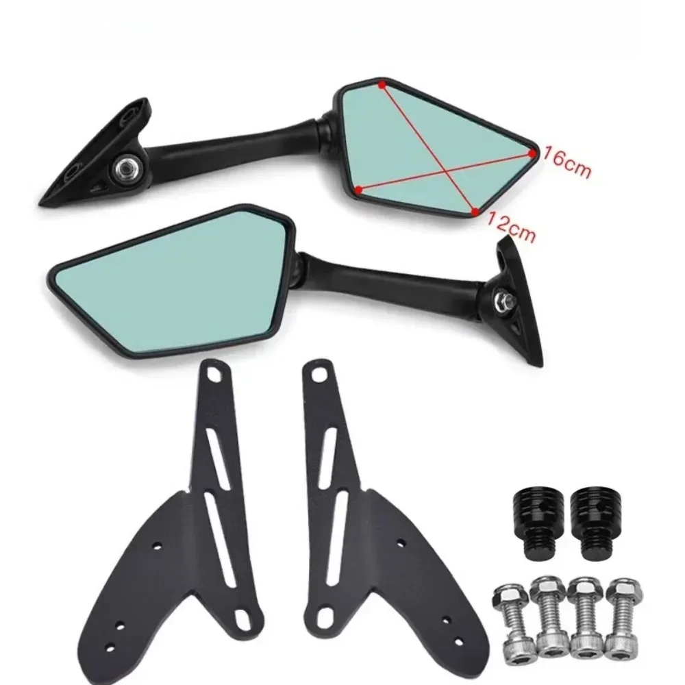 مناسبة لملحقات Vieste 300 XDV المخصصة للدراجة النارية ذات القوس الأمامي ومرآة الرؤية الخلفية