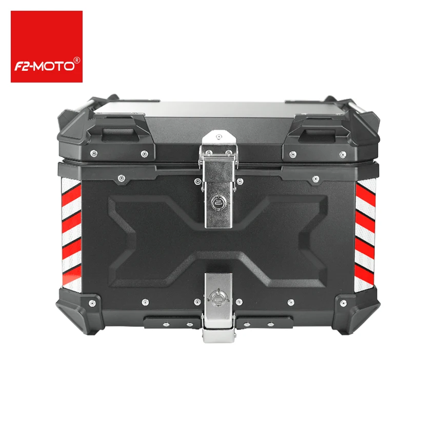 

Modification 55L F2-moto Waterproof and Shockproof Tail Box Trunk Aluminum Top Case Motorcycle