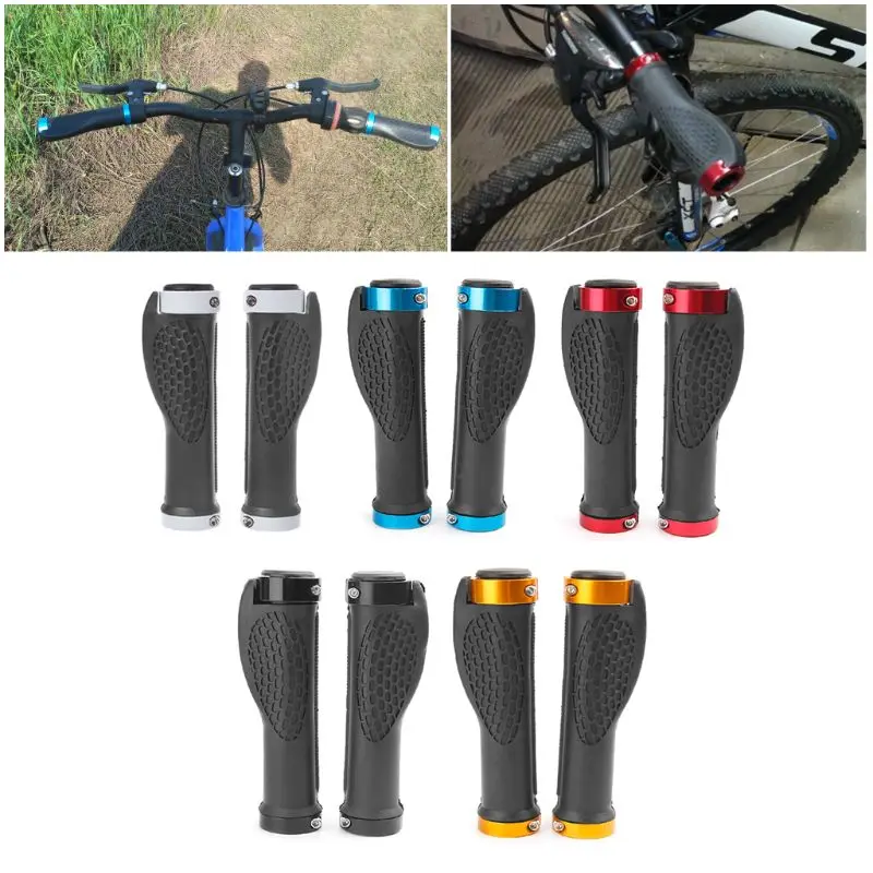 2Pcs Bike Handle Grips, Non-Slip Bicycle Handlebar Grips, 1 Pair Specialized Replacement Bike Grips for Mountain Dropshipping