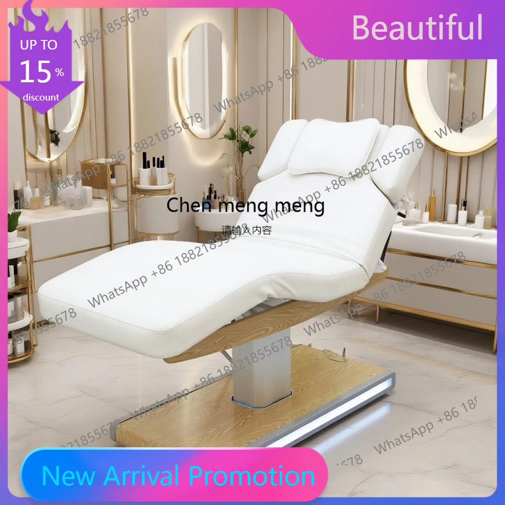 

New design adjustable 3 Motor esthetician therapy salon beauty clinic bed spa massage beds