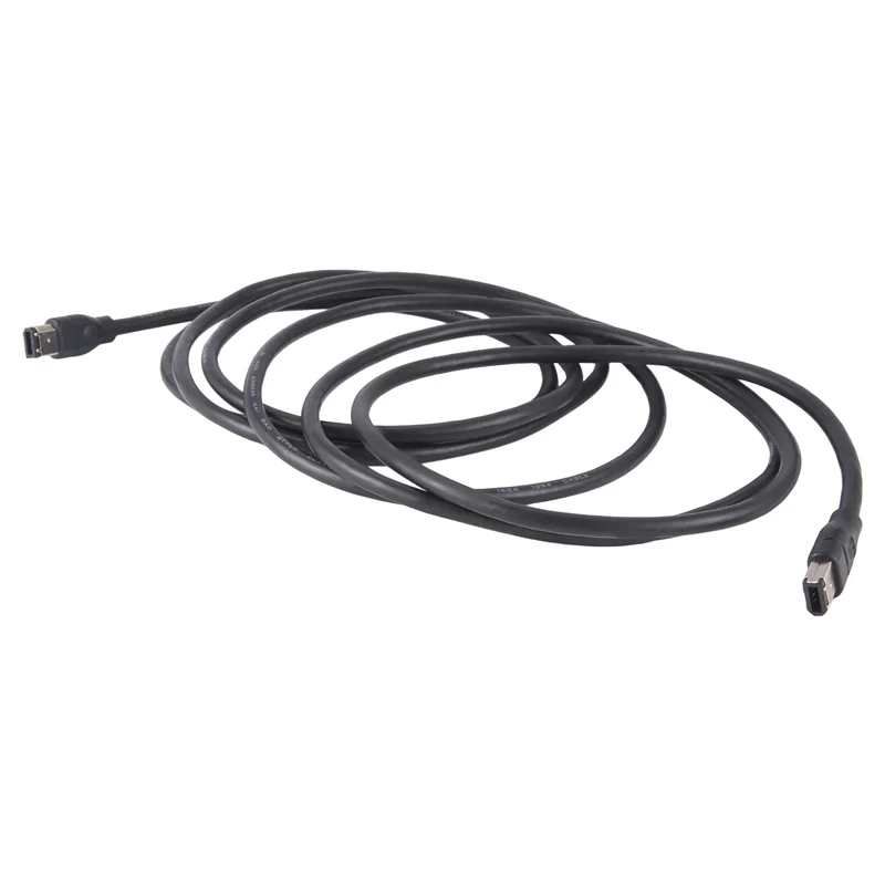 

SR-Black IEEE 1394 Кабель Firewire 400 к Firewire 400, 6-контактный/6-контактный разъем «папа/папа» — 10 футов