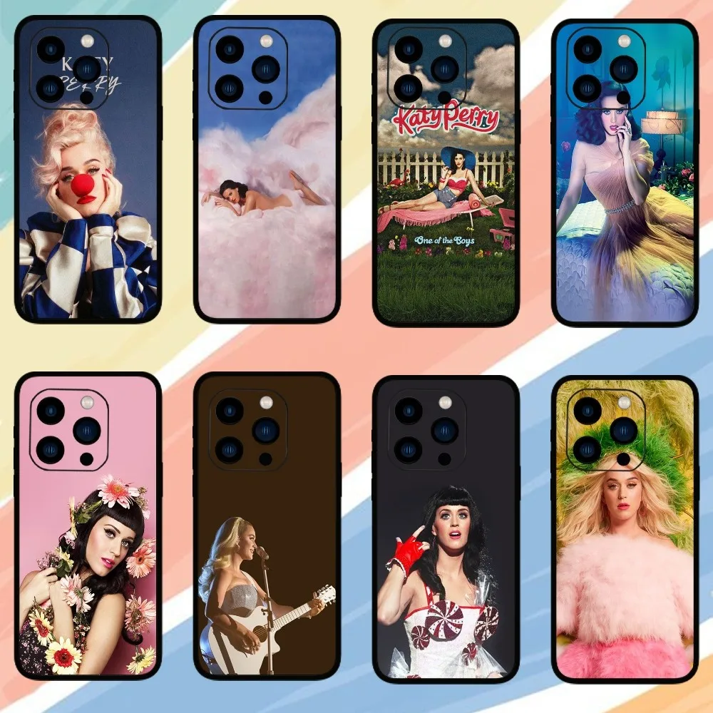 Singer K-Katy Perry Phone Case For iPhone 15 14 13 12 11 Pro Max mini XS XR X 8 Plus SE Cover