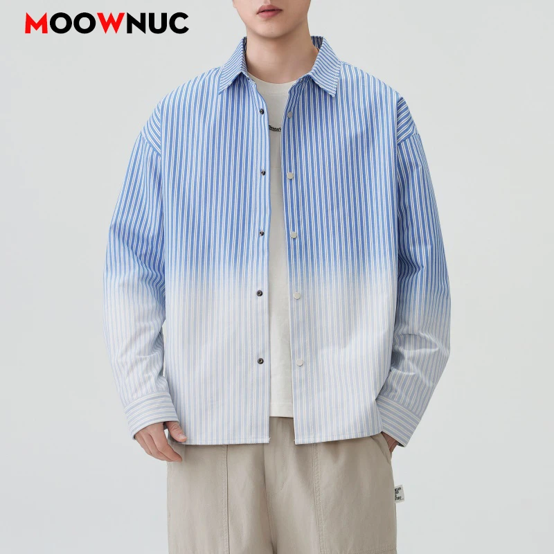 

Casual Shirt Long Sleeve Shirt For Men Men's Streetwear Mens Clothing Camisas Blouse Spring Autumn Streetdress Hombre Plus Size