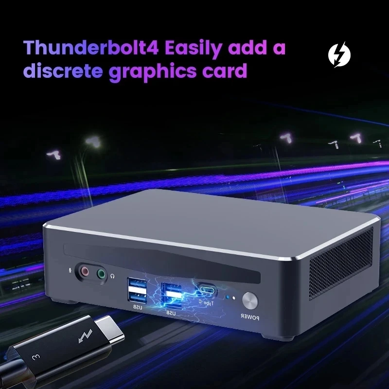 Intel Core i9 Gaming Mini PC 12900H i7 12700H 14Core Thunderbolt4 Windows11 Desktop Office Mini Computer Triple 4K Display WIFI6