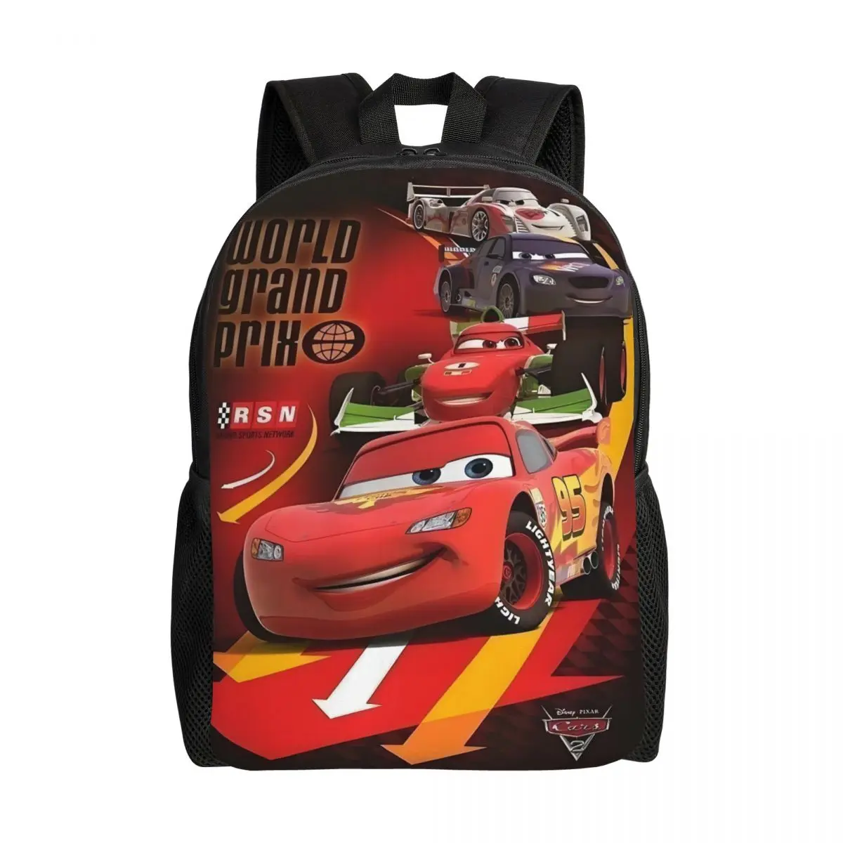 

Рюкзаки Cars Lightning McQueen для женщин и мужчин, модная сумка для книг для колледжа, школьные сумки с фильмами