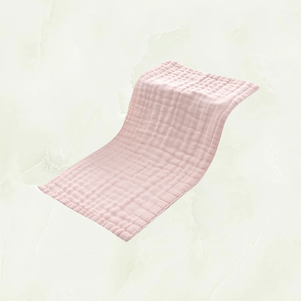

Baby Face Washing Towel Kids Kerchief Pink Pure Cotton Drooling Bib High Absorption Baby Supplies Water Absorption Towel