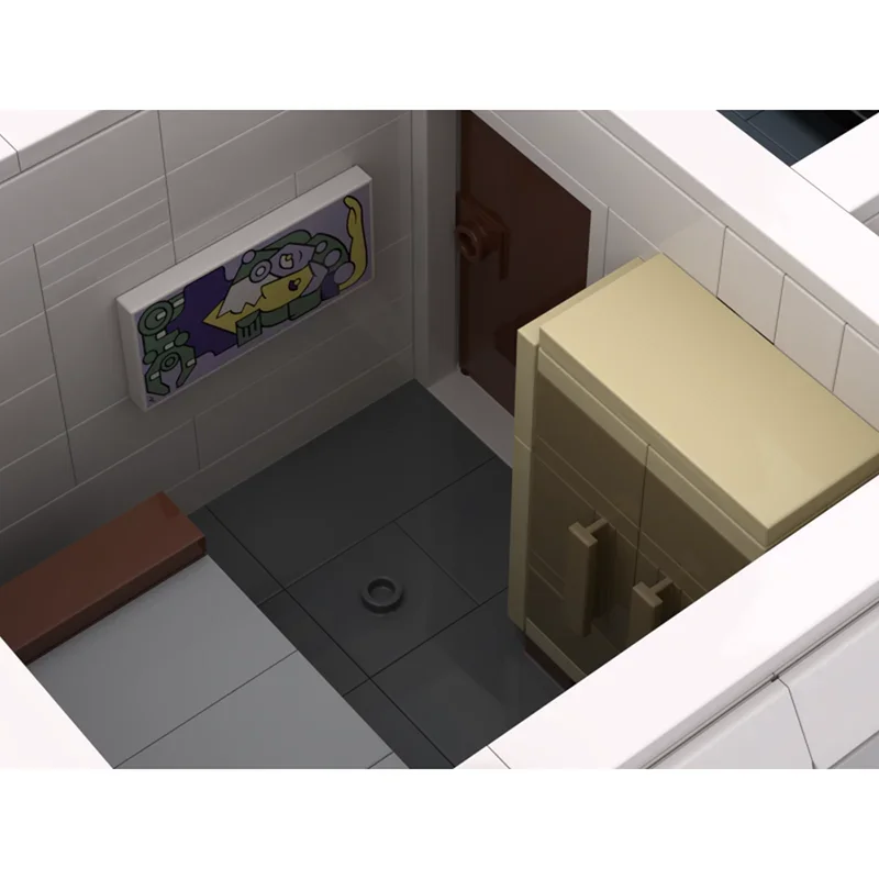 Moc blocos de construção casa modular tecnologia tijolos modulares modelo presentes brinquedos natal diy conjuntos montagem