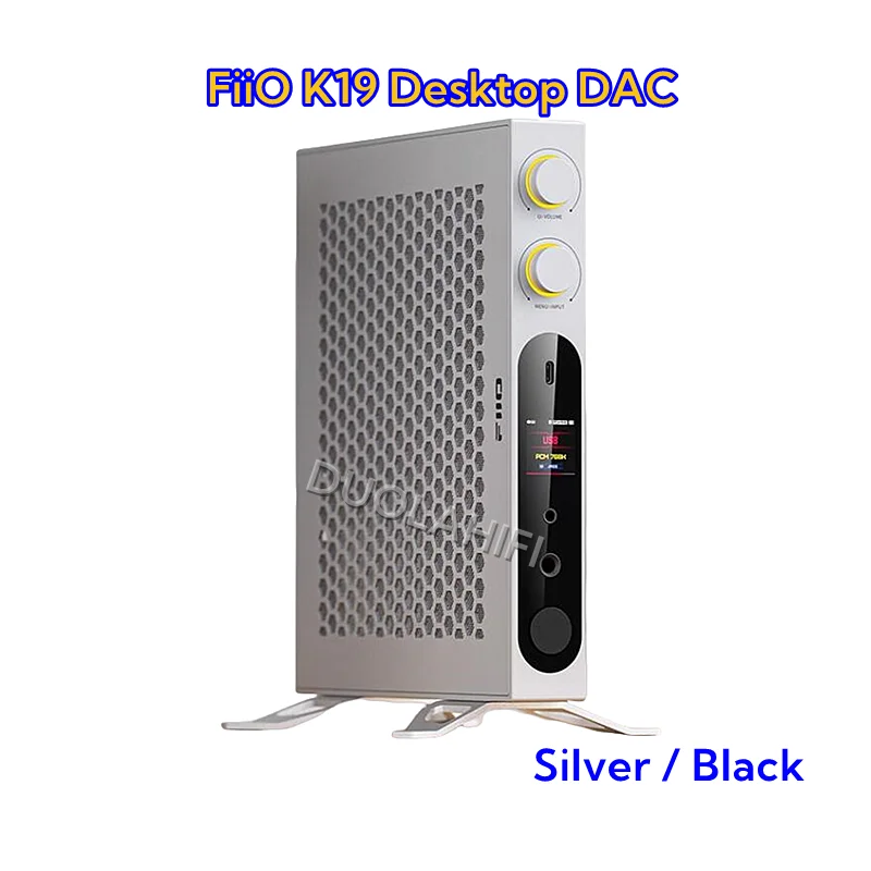 Nuovo FiiO K19 Flagship Desktop DAC amplificatore per cuffie Hi-Res Audio Dual ES9039SPRO HIFI Decoder DSD512 31-band PEQ XMOS XU-316