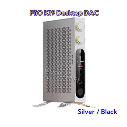 NEW FiiO K19 Flagship Desktop DAC Headphone Amplifier Hi-Res Audio Dual ES9039SPRO HIFI Decoder DSD512 31-band PEQ XMOS XU-316